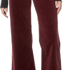Fashionable Dark Oxblood Women's Anessa Jeans - Ultra High-Waisted & Relaxed Fit